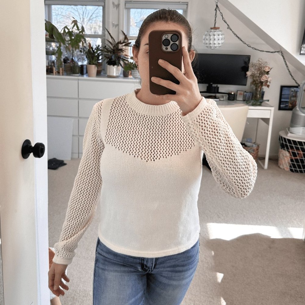 Zara Knitted Sweater Top
